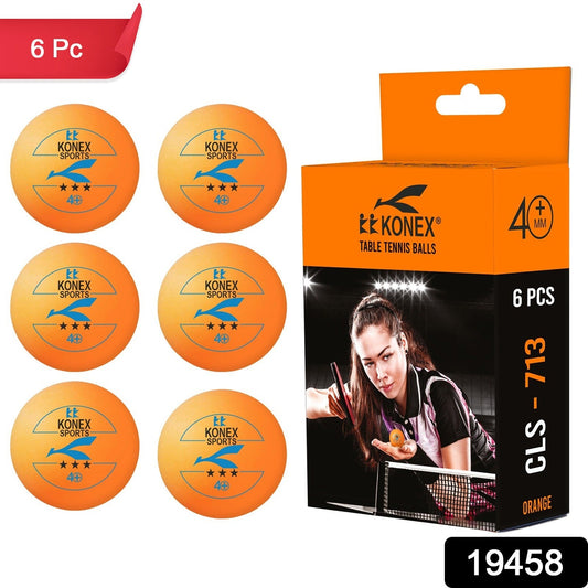 Professional Table Tennis Balls (6 Pc)