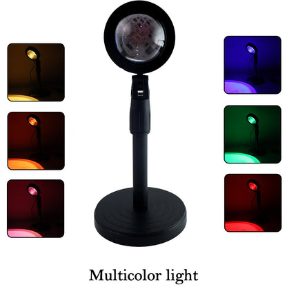 Multi Colors Sunset Lamp Projection - comparison