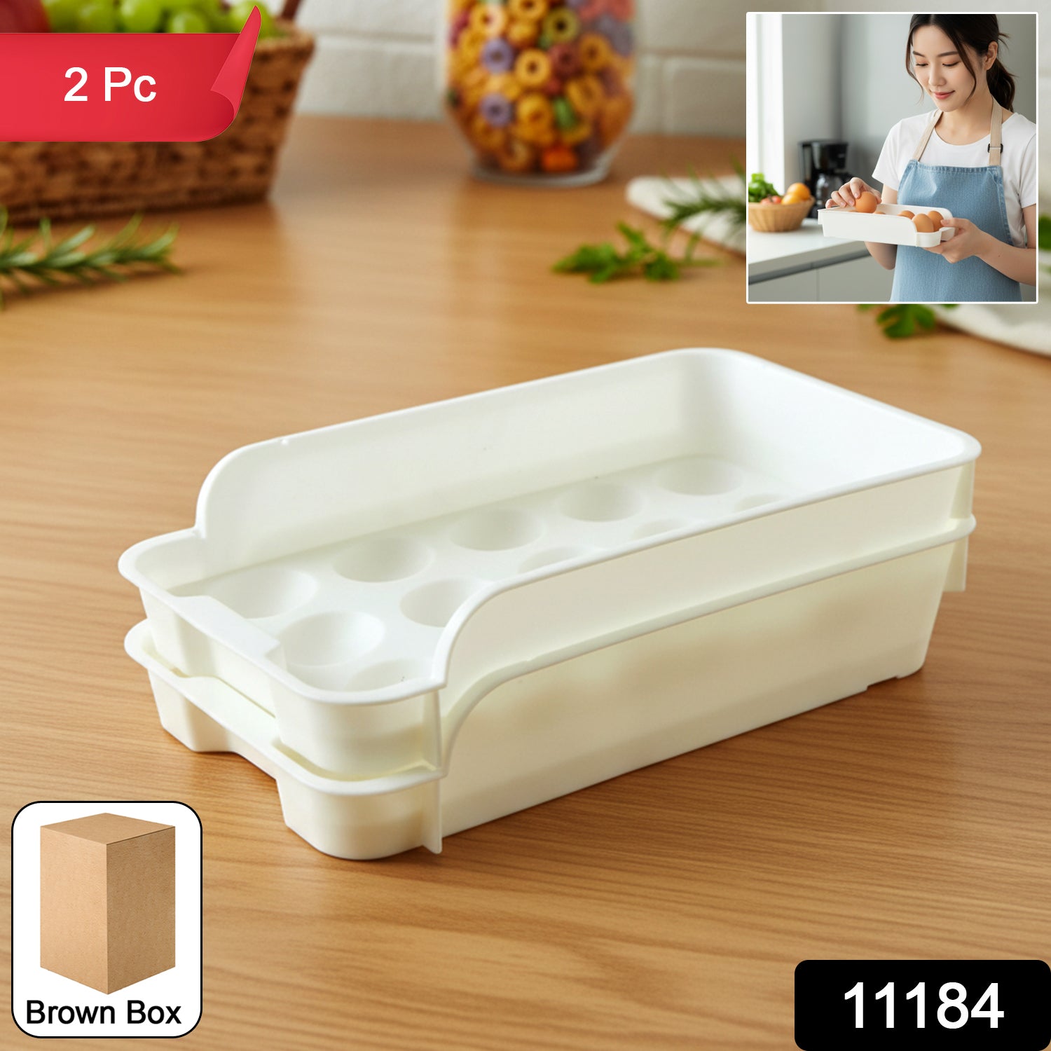 Egg Organizer Tray