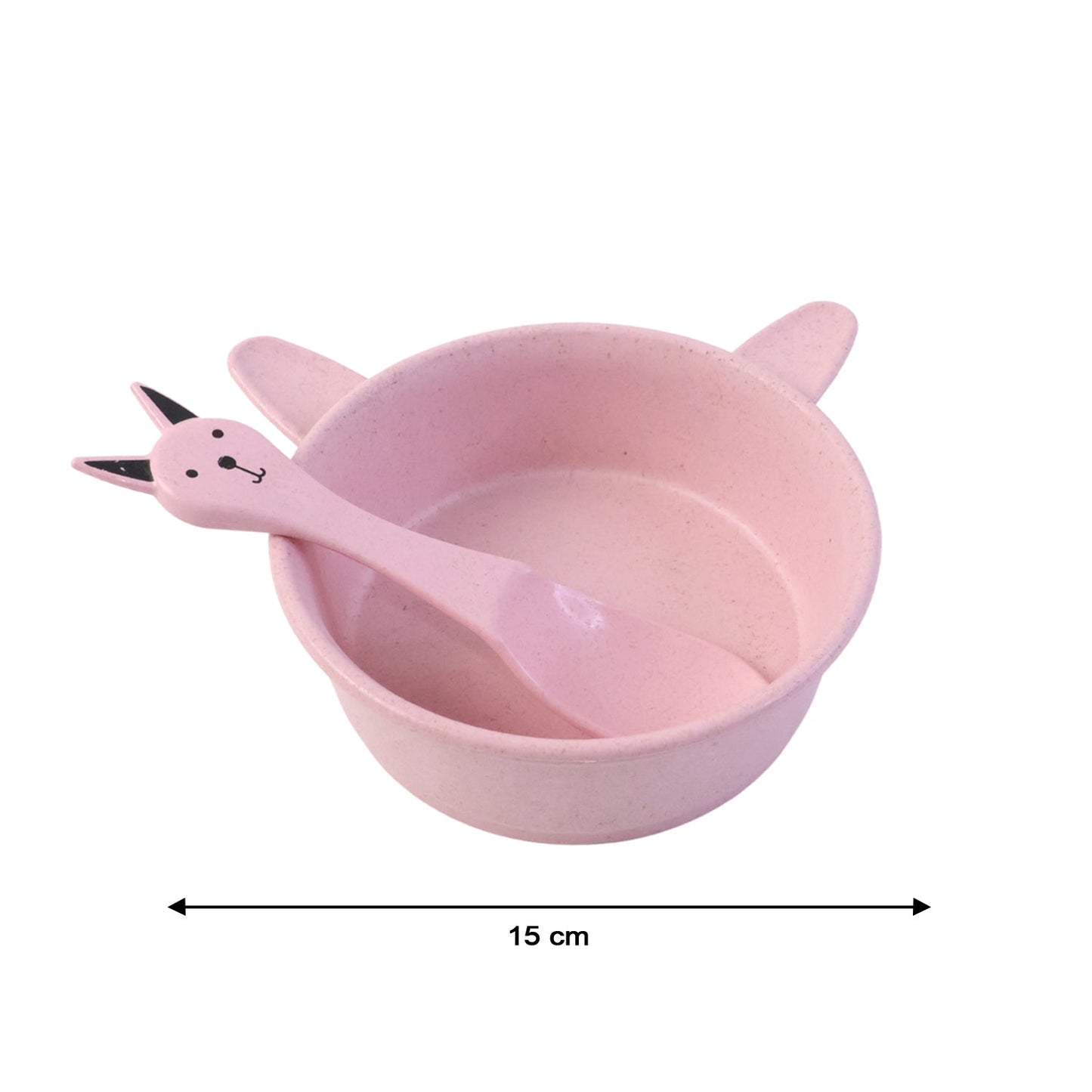 Lightweight baby bowl with spoon