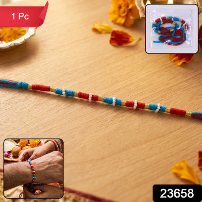 Handmade Red Cotton Rakhi