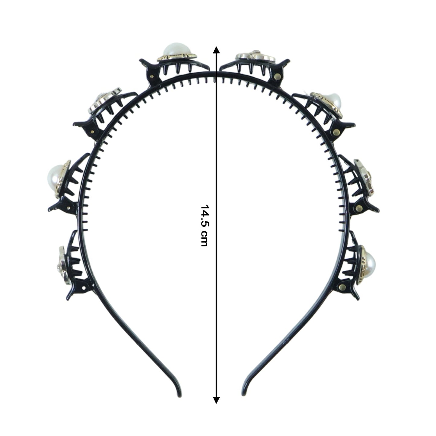 Stylish Fancy Pearl Design Hair Headband (1 Pc)
