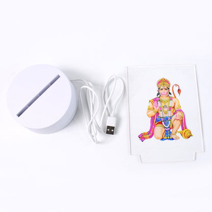  3D Lord Hanuman Frame 
