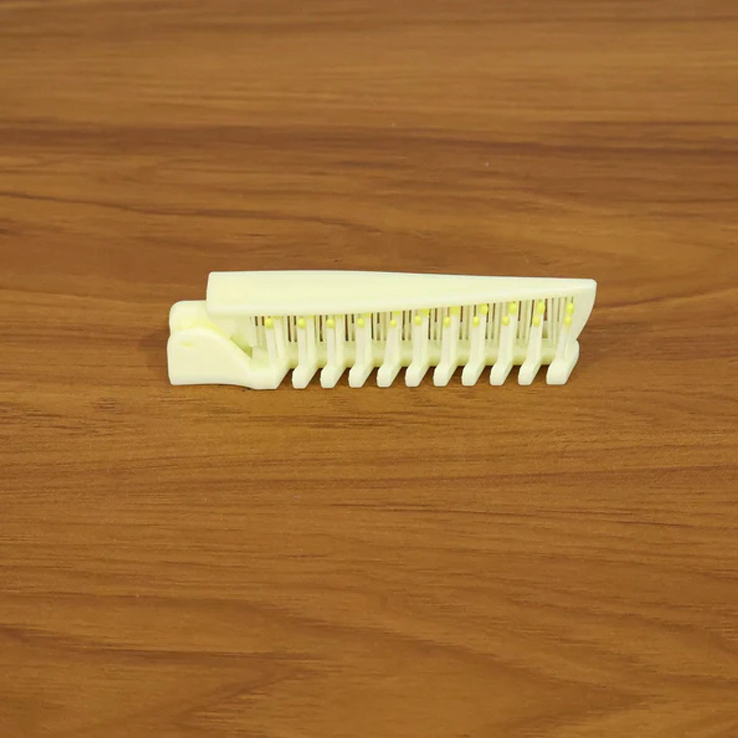 2 In 1 Foldable Hair Comb with Brush (1 Pc)