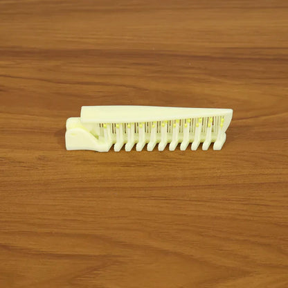 2 In 1 Foldable Hair Comb with Brush (1 Pc)