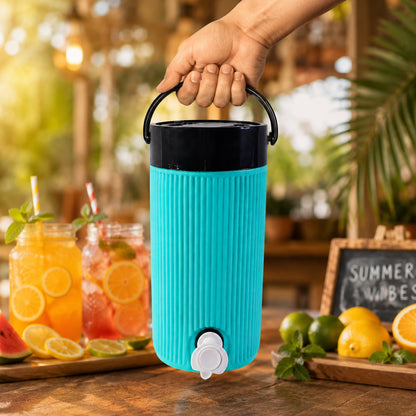 Insulated Water Jug with Tap Leakproof, Travel Cooler (2.5 Ltr)
