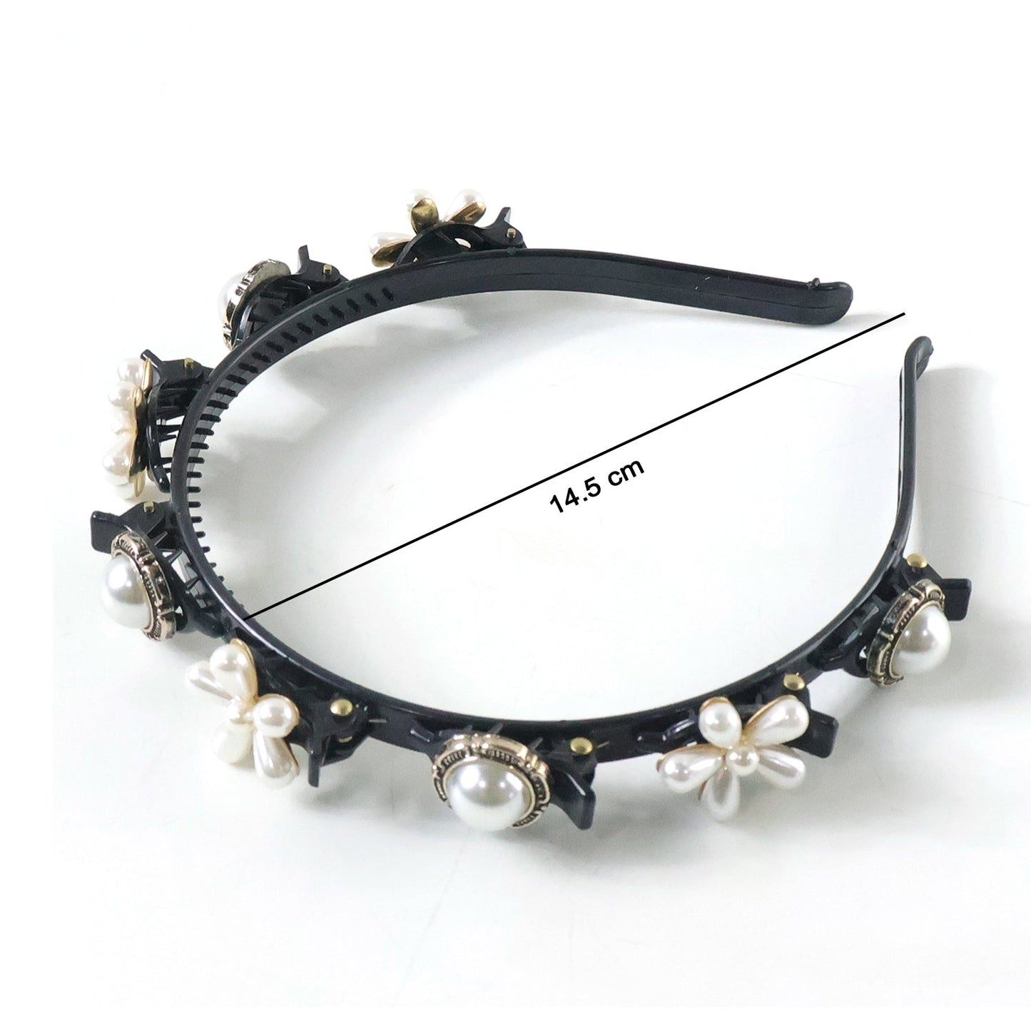 girls pearl embellished headband