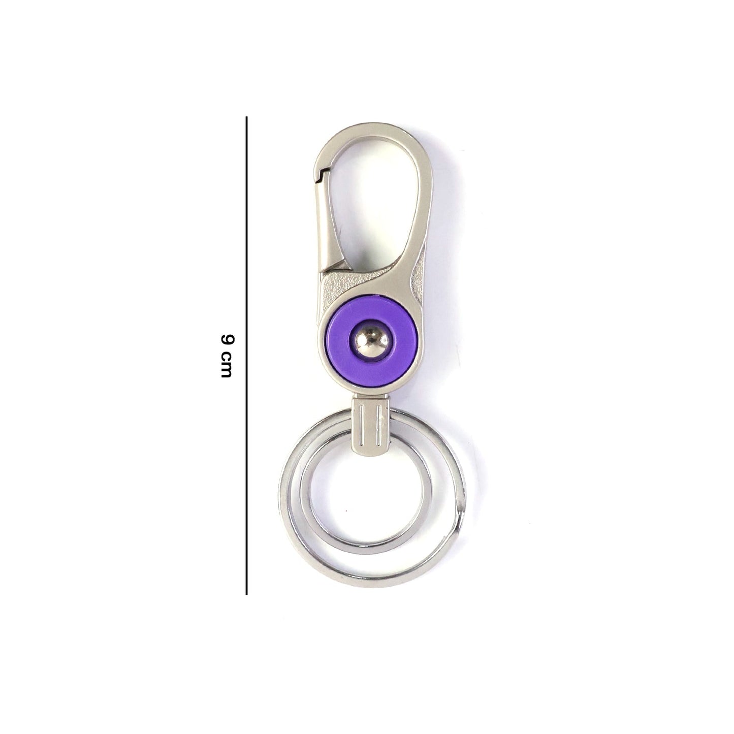 Premium Metal Keychain For Car And Bike Key Holder (1 Pc)