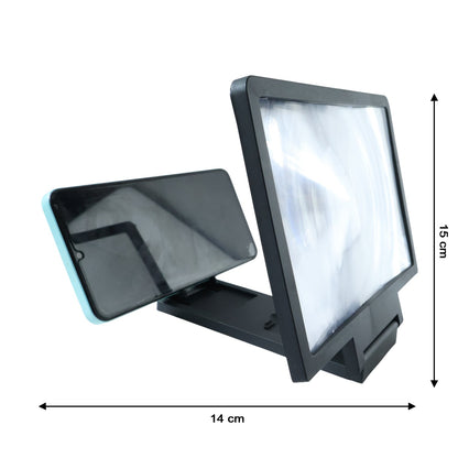 Adjustable 3D phone screen projector