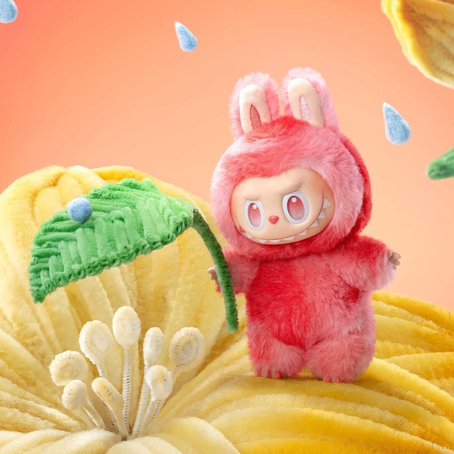 colorful animal keychain plush toy accessory
