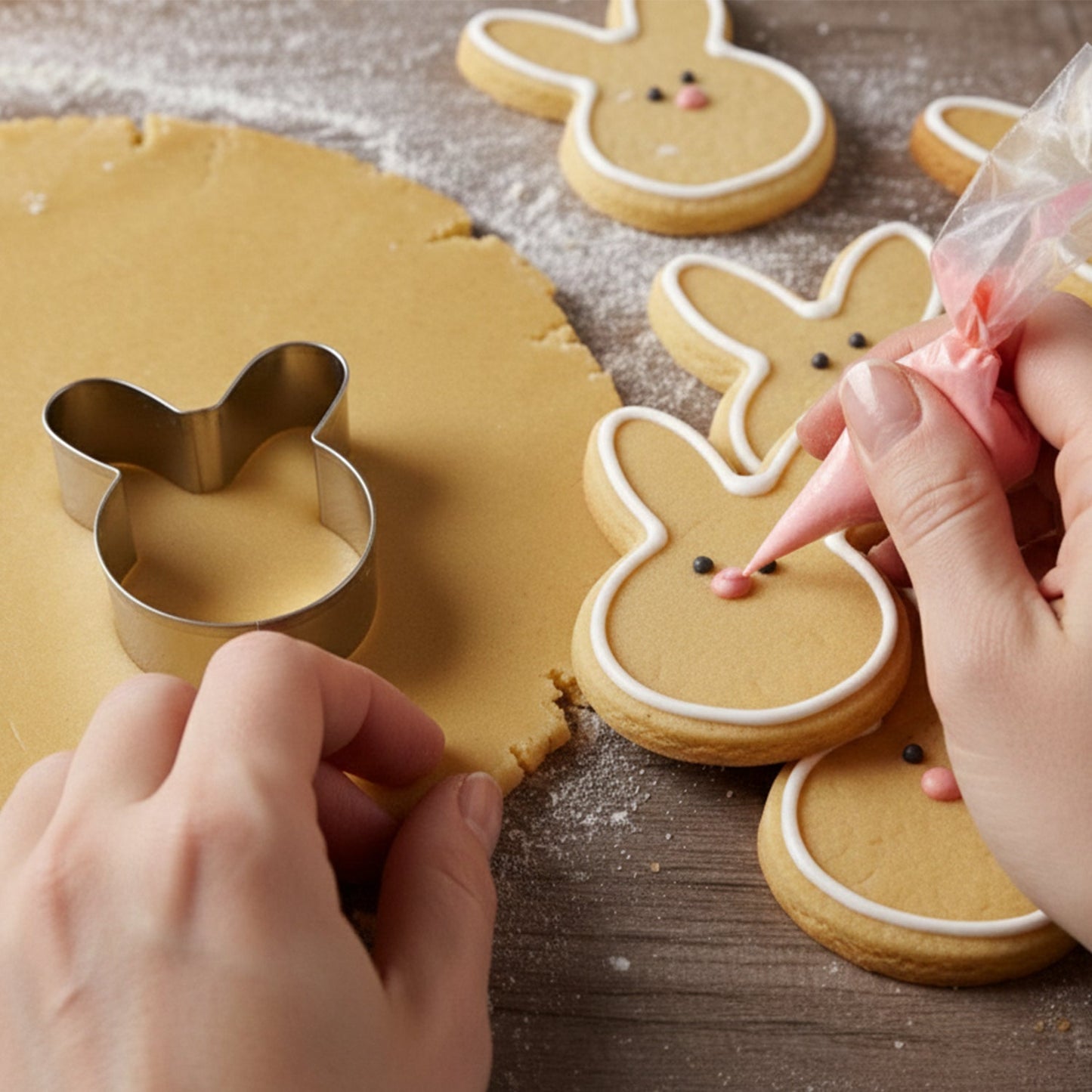 Durable stainless bakery shape cutters