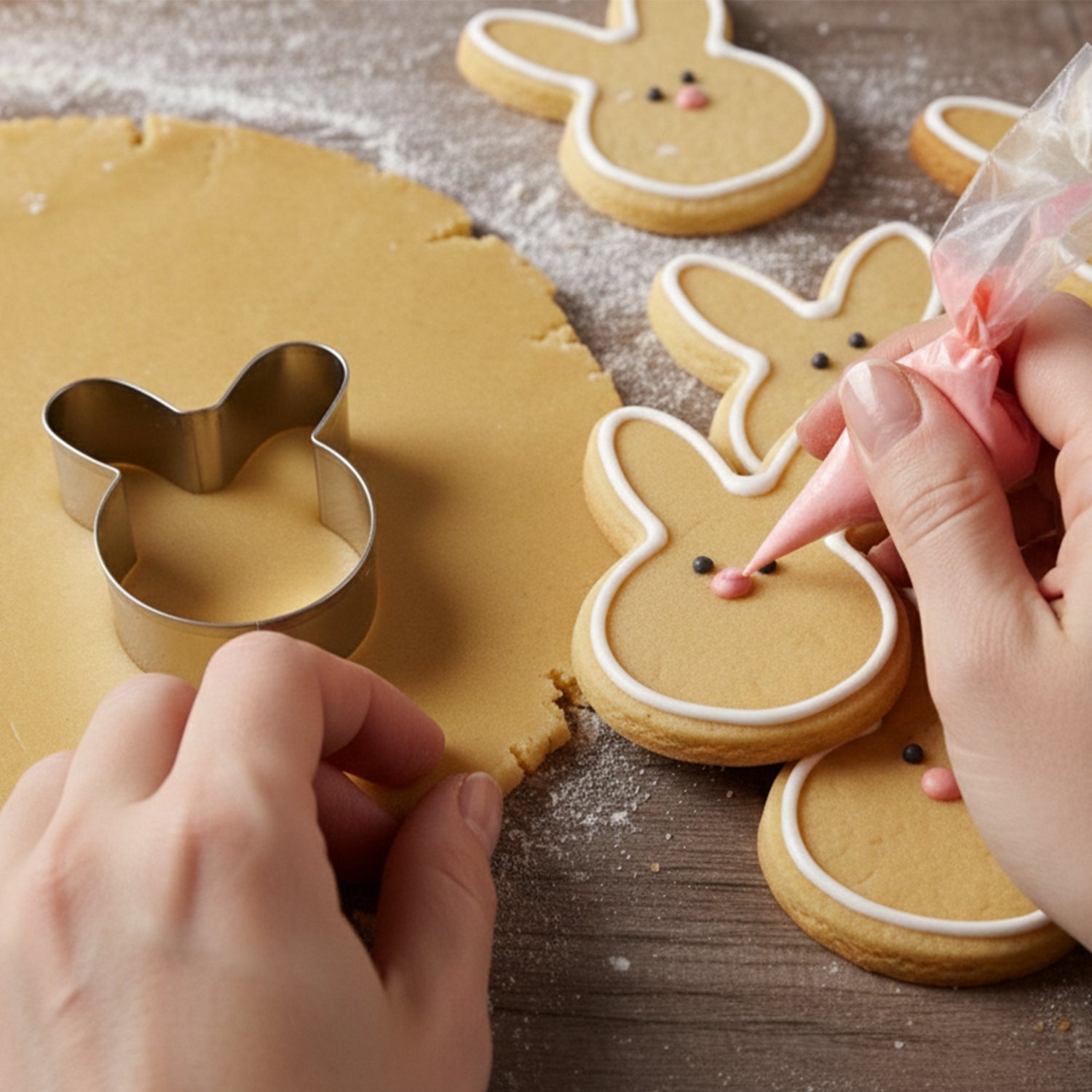 Durable stainless bakery shape cutters