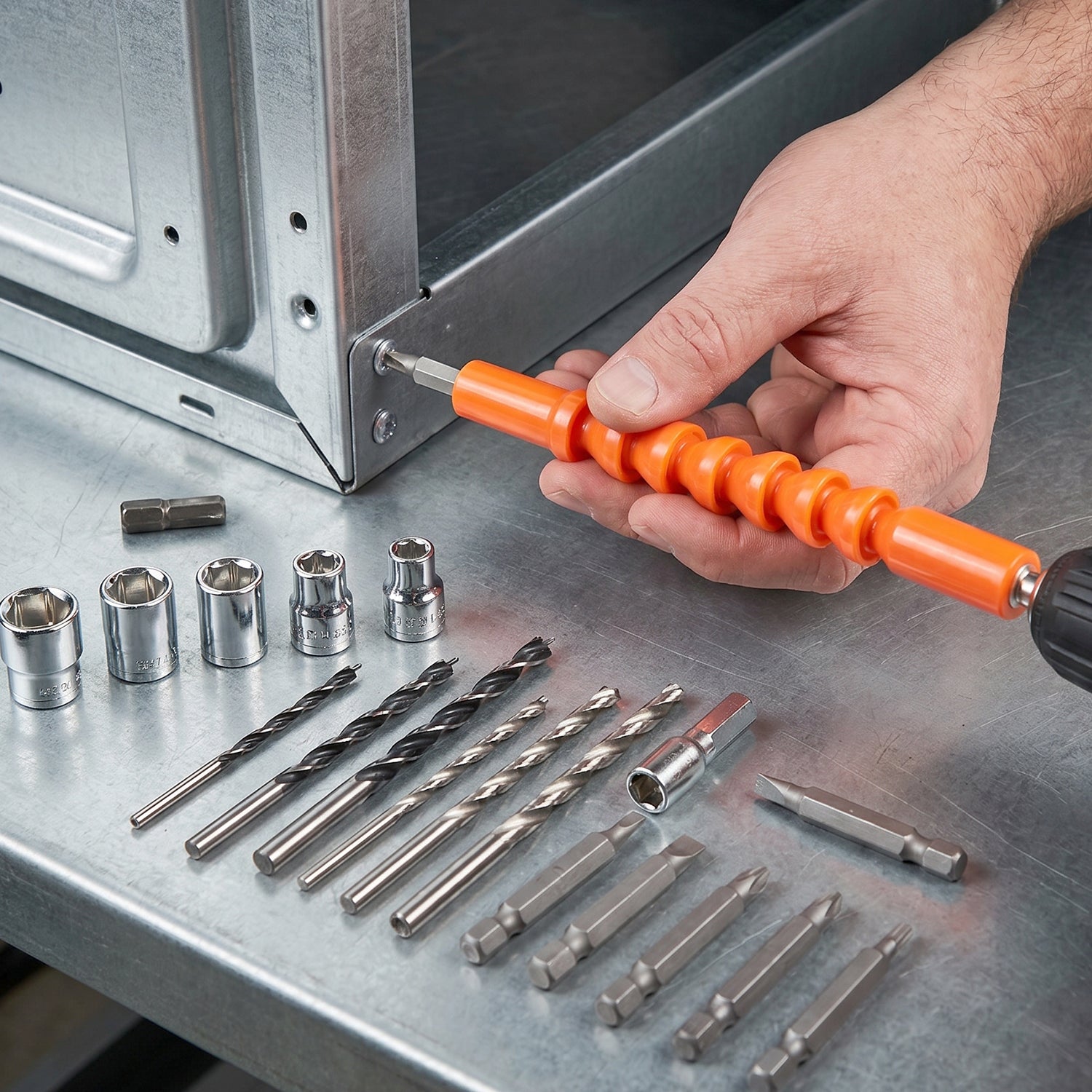 Drill Tool Kit Lifestyle Flexible Shaft