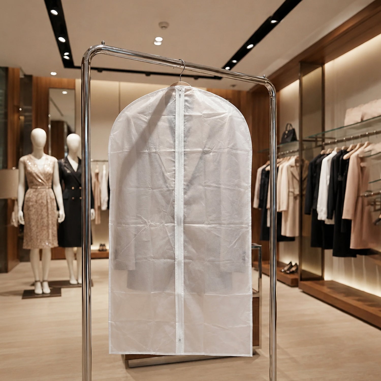 Suit Cover - Lifestyle Store Display