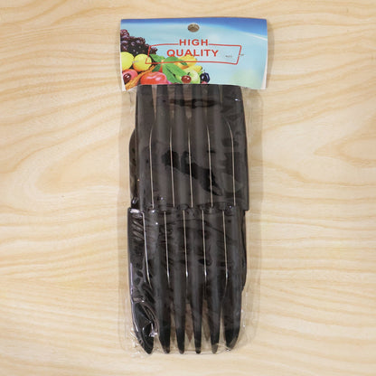 Kitchen Knife Set with Ergonomic Handles, Stainless Steel Chef Knives (12 Pc)