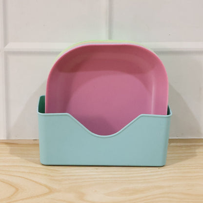 11 in 1 Plastic Snack Serving Plates Set, Multi-Compartment Party Snack Tray