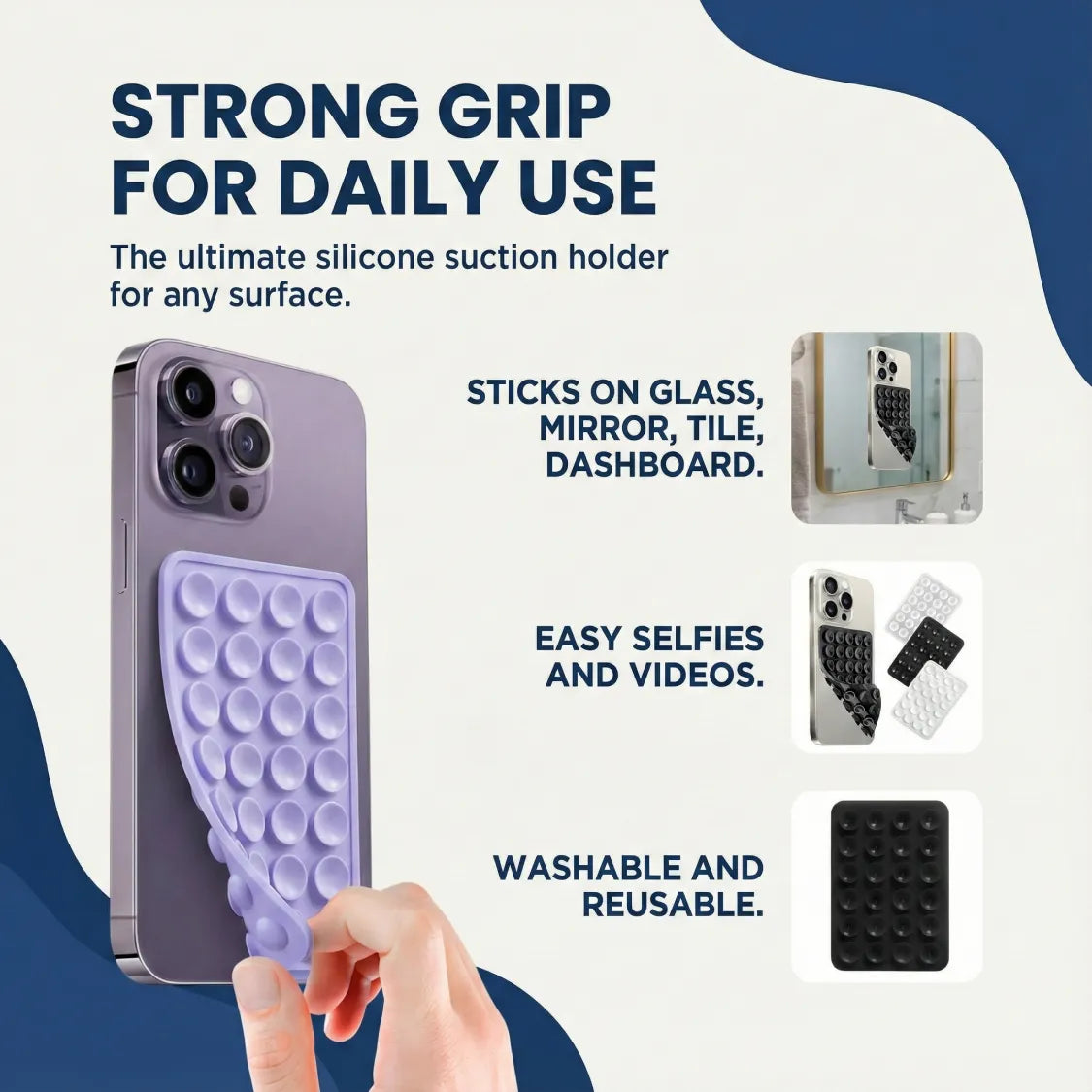  Suction Phone Case Holder Mount - main