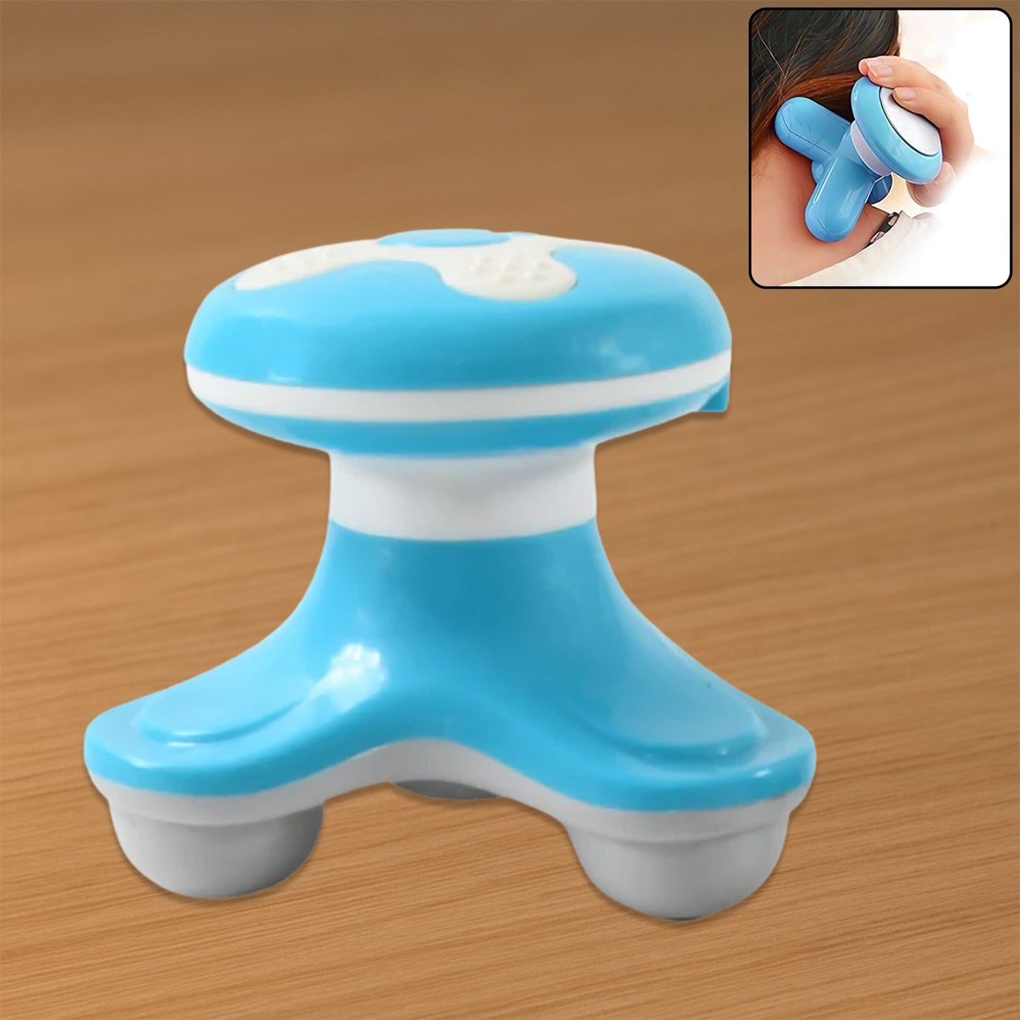 Triangle USB Mini Massager Multifunction (1 Pc/ Battery Not Included)