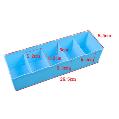 Clear bead storage tray multiple sections for organizing craft and jewellery India