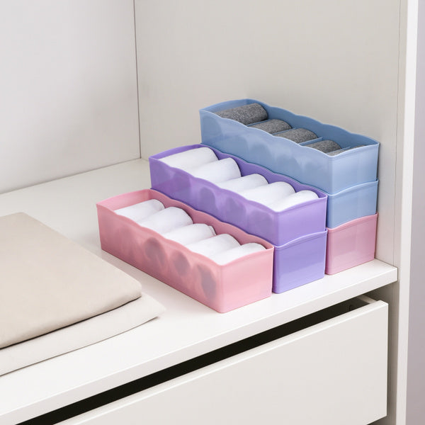 Multicolour organizer tray clear plastic several compartments bead storage India