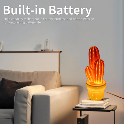home decor cactus lamp