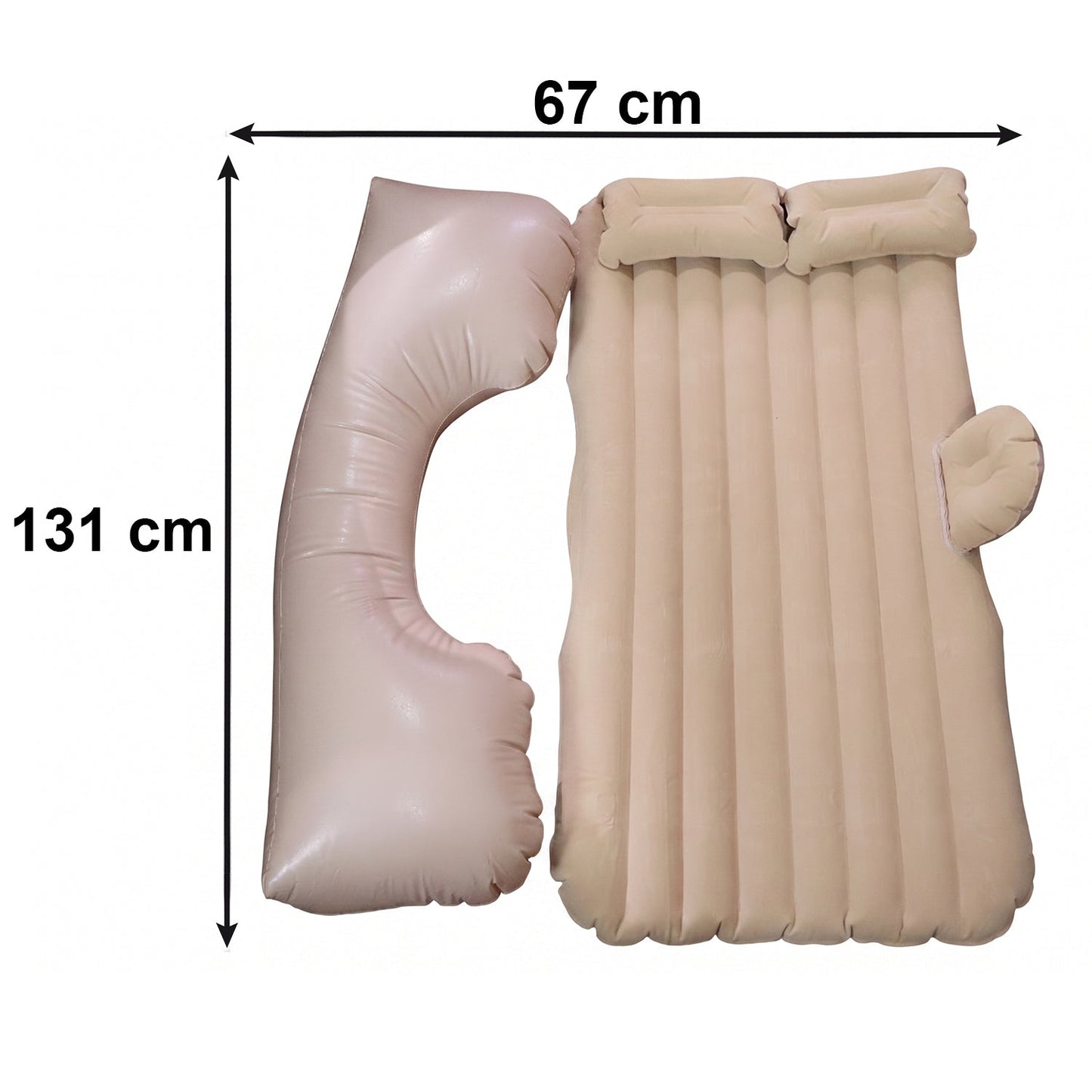 Car Air Mattress Size Dimensions 126cm x 62cm