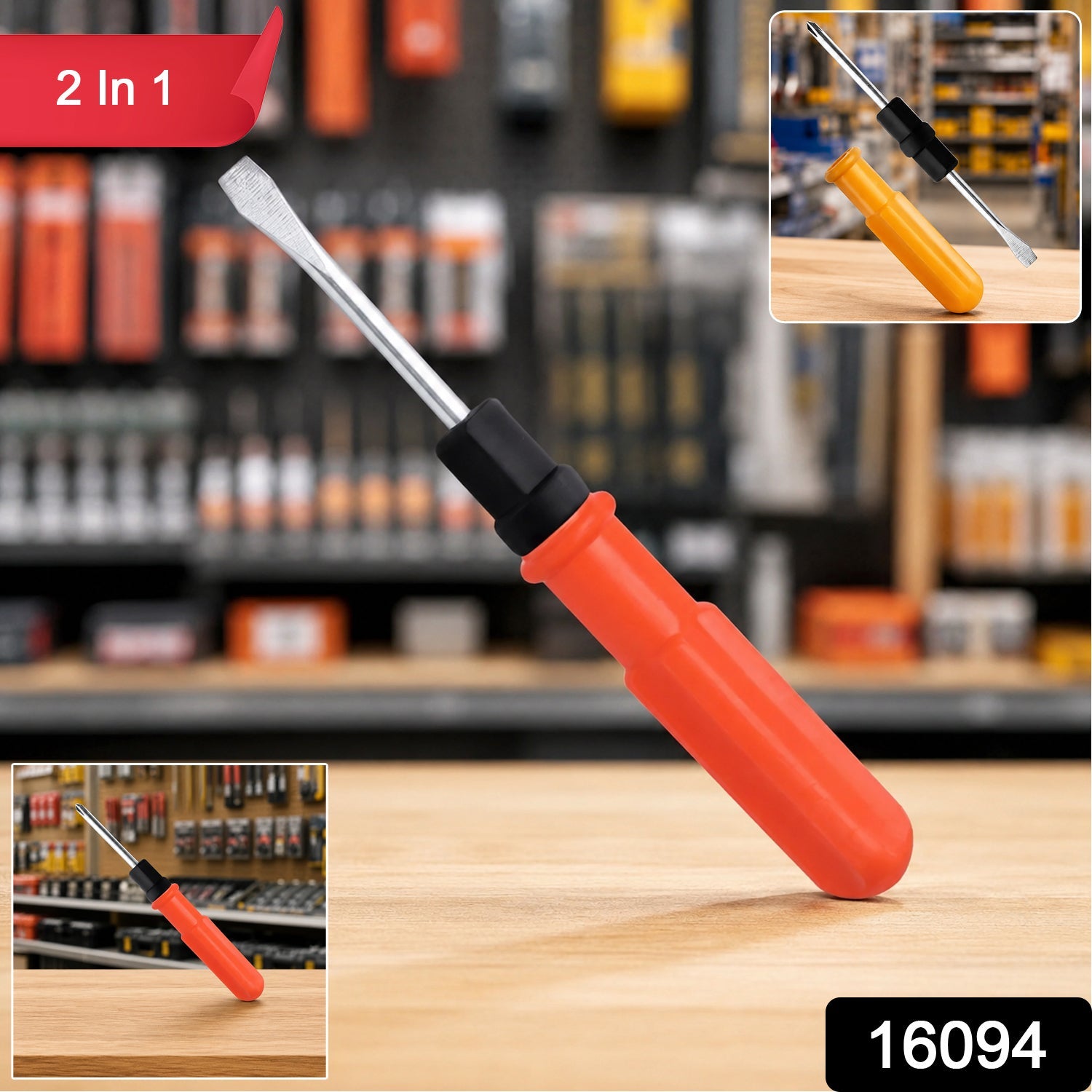 2 in 1 Screwdriver SKU 16094 composite 2In1 label