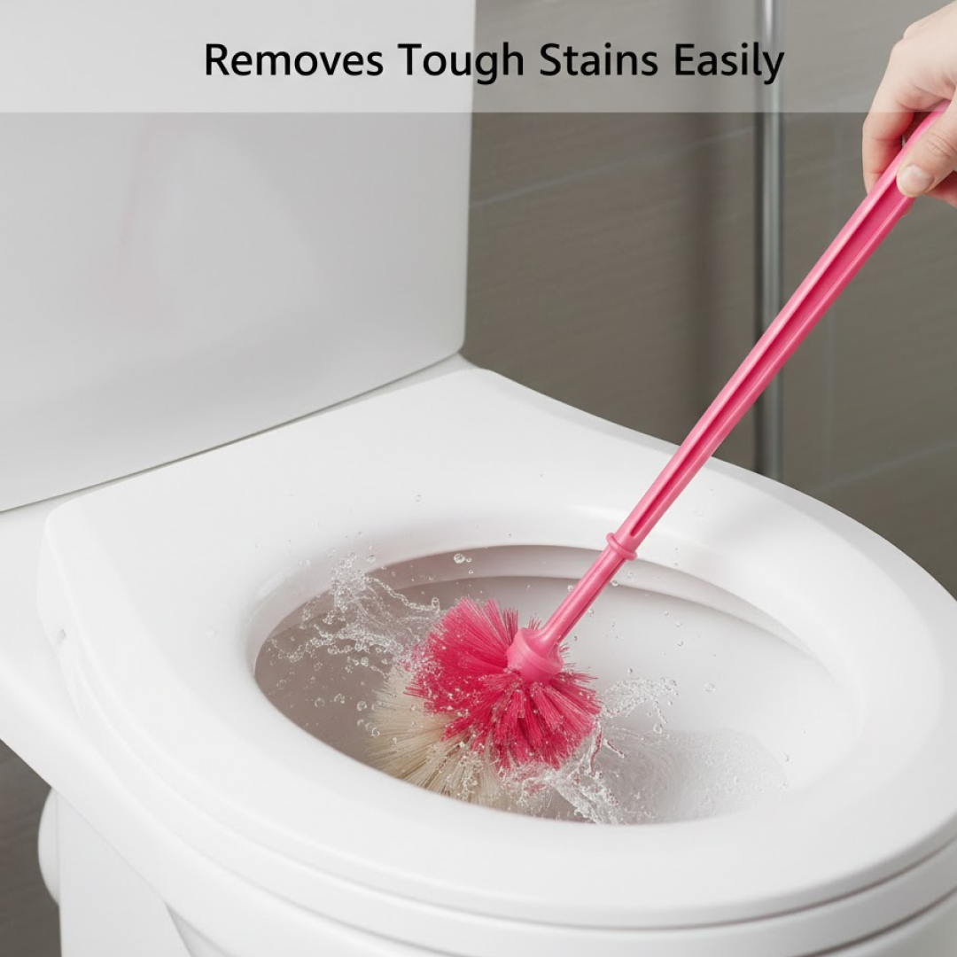 Plastic Round Toilet Cleaner Brush
