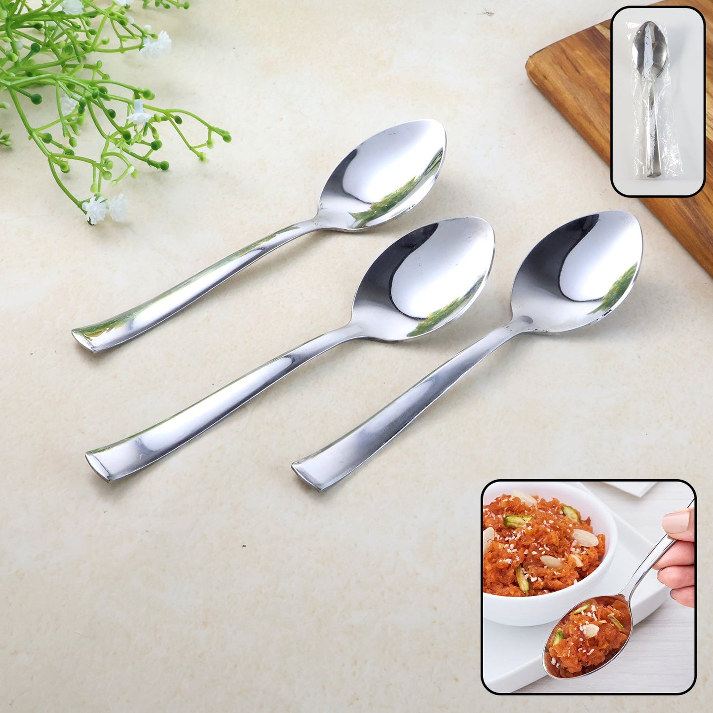 Everyday Dining Spoons - (3 Pc / Set)