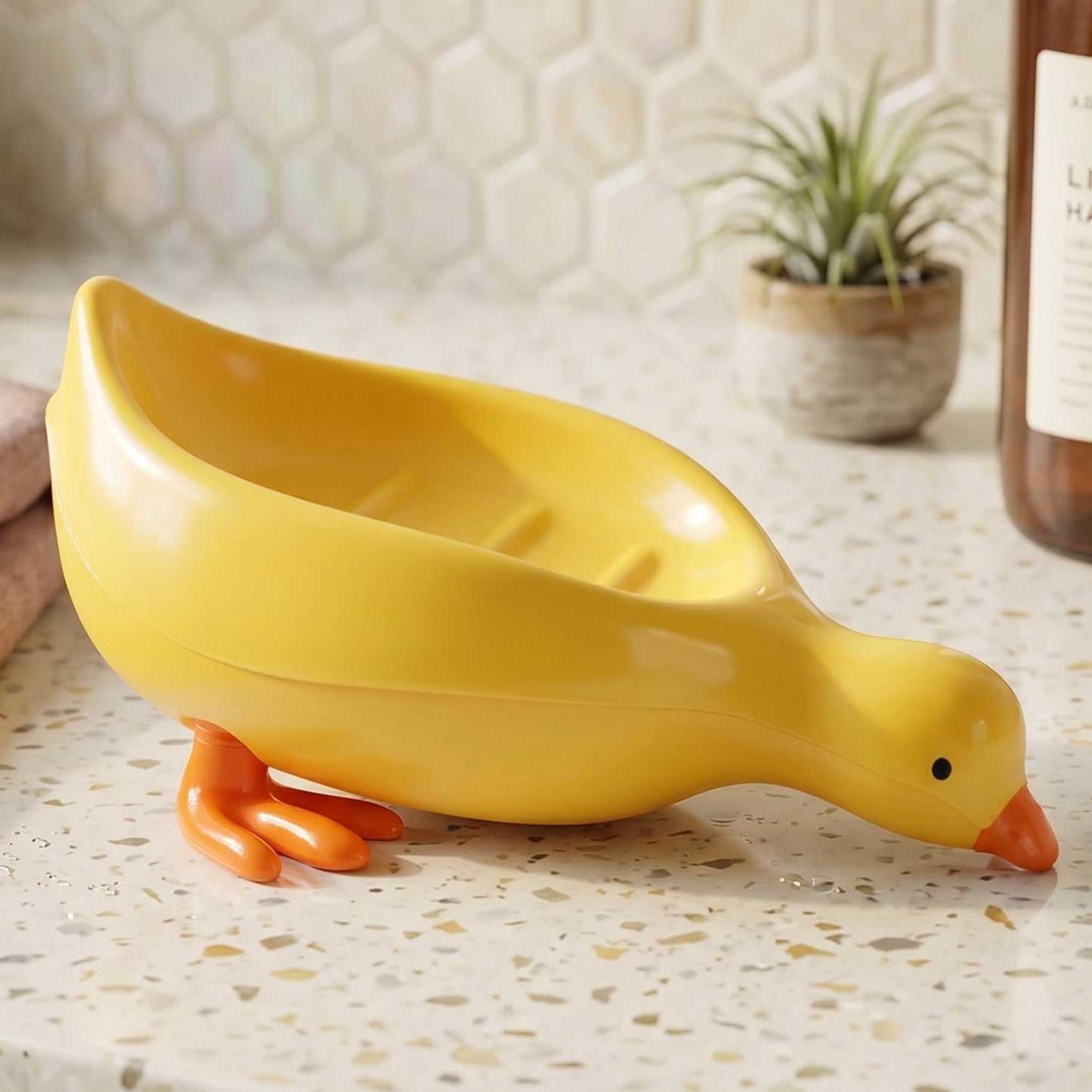Duck Shape Soap Dish 