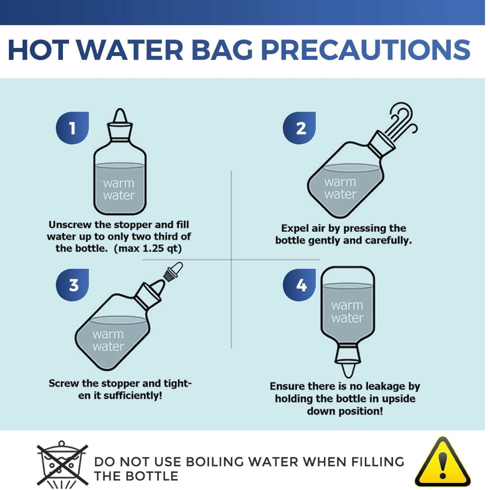 Small Rubber Hot Bag