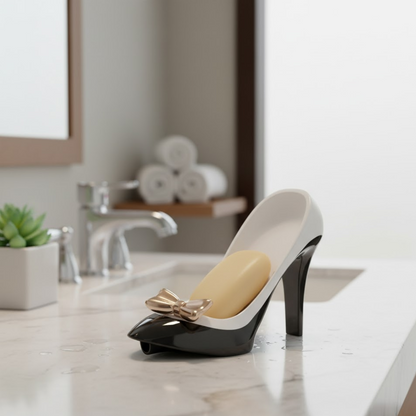 Creative High Heels Soap Box (1 Pc, Mix Color)