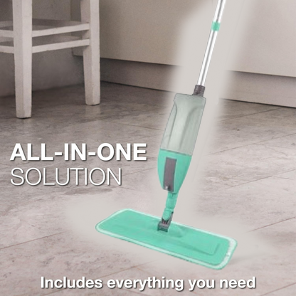  360 Degree Healthy Spray Mop Cleaning - scale and size reference