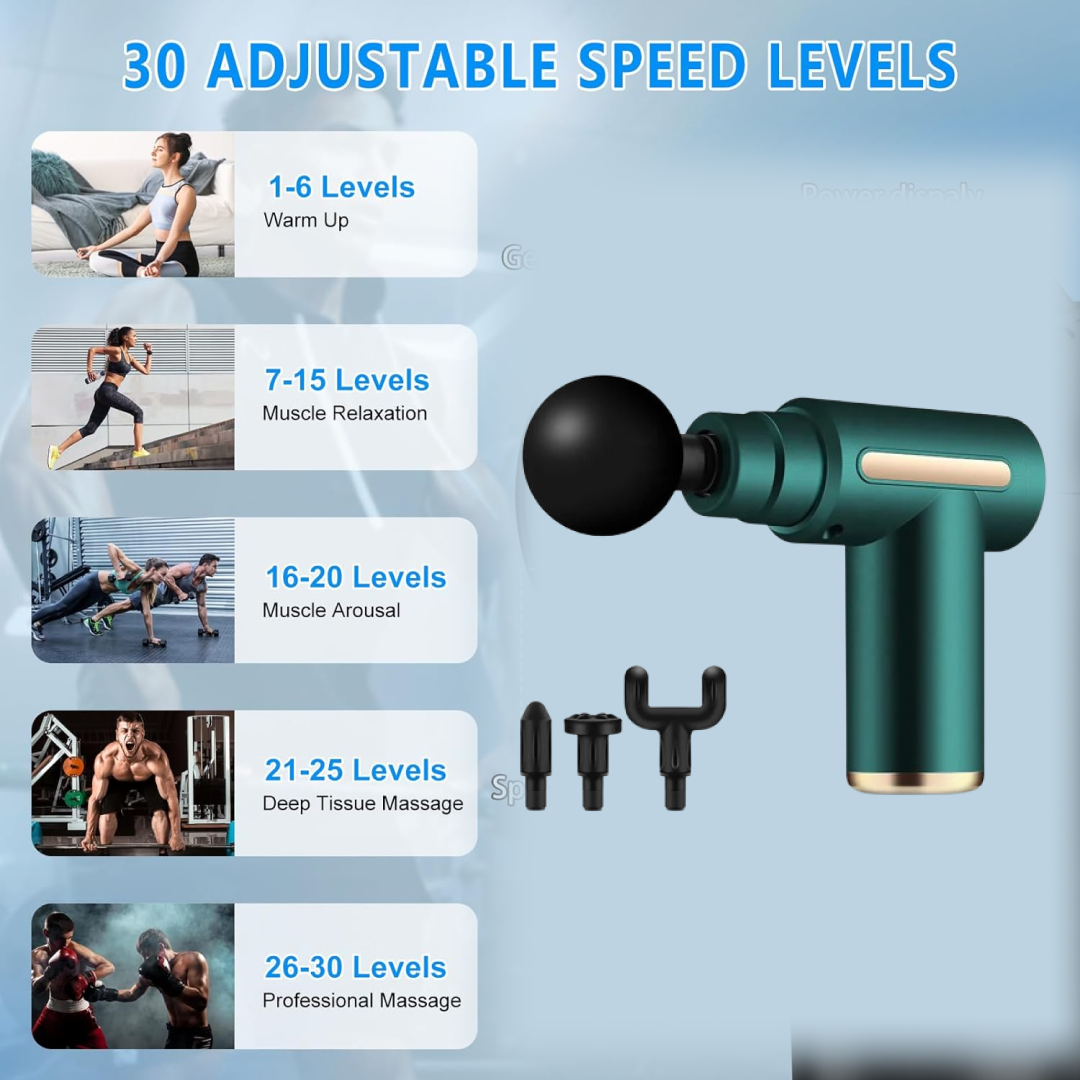  Deep Tissue Percussion Body Massage Machine For Pain Relief - main product shot
