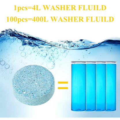 Car wiper detergent product logo
