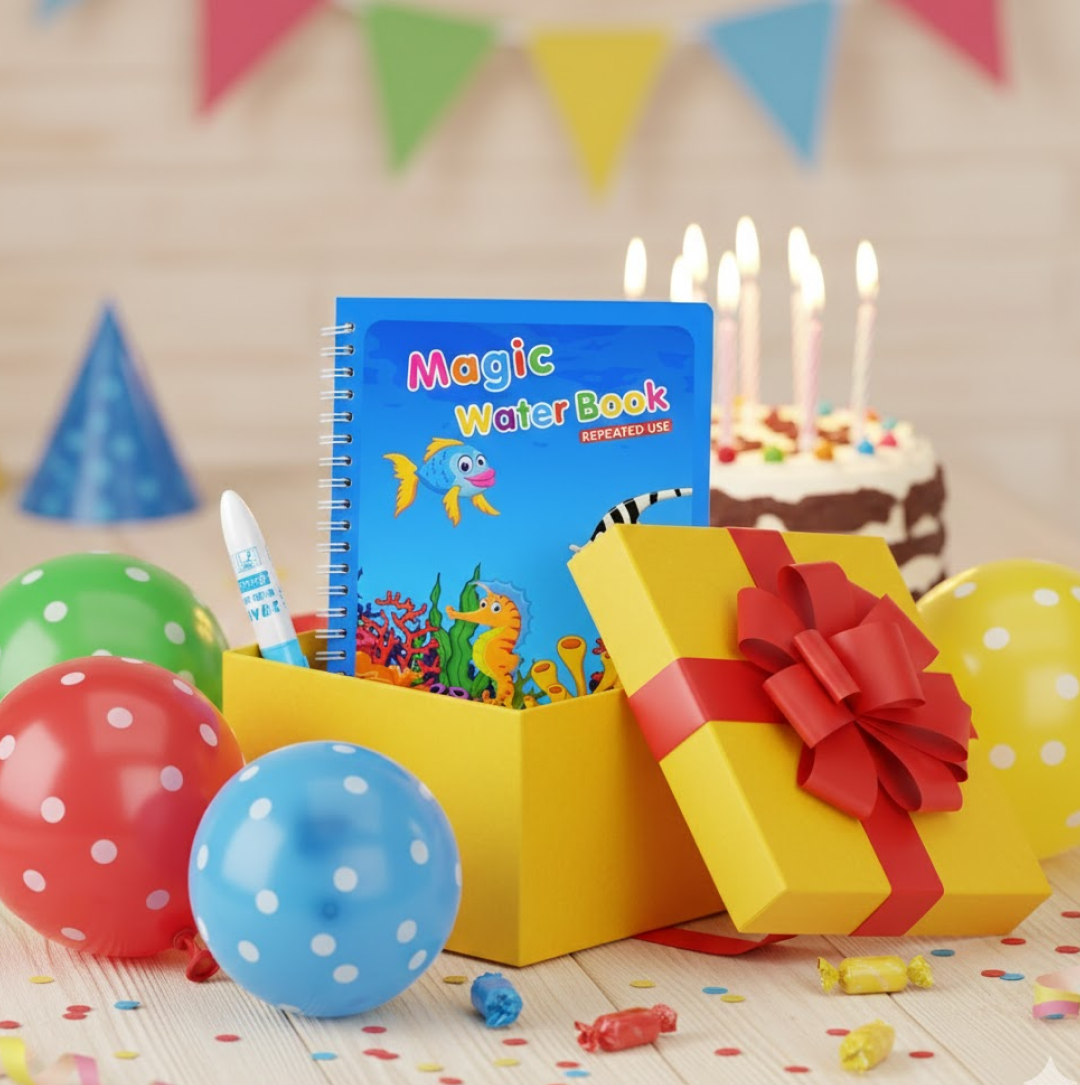  Magic Water Quick Dry Coloring Book - lifestyle