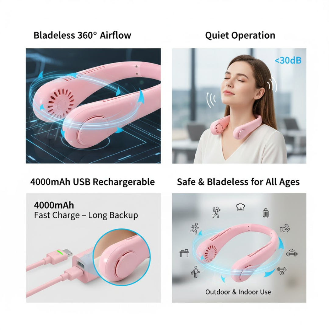 Neck Air Fan