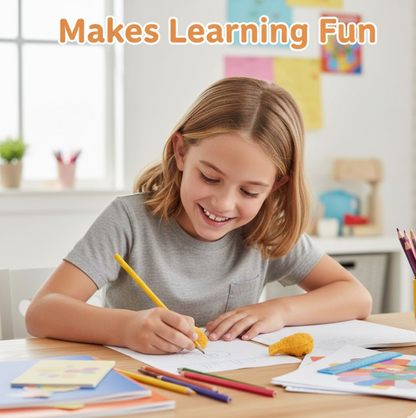 Cute Chicken Wing & Leg Erasers for Kids & Students (8 Pc Set)