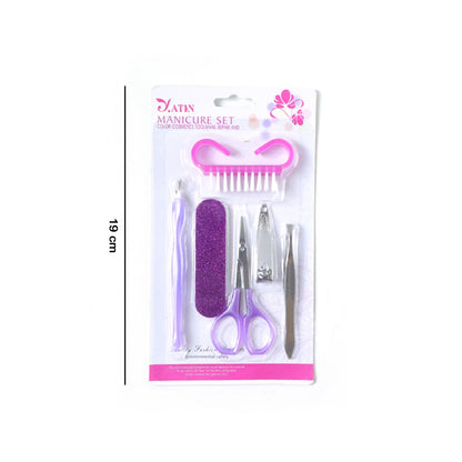 6 In 1 Manicure Pedicure Nail Care Kit (1 Set)