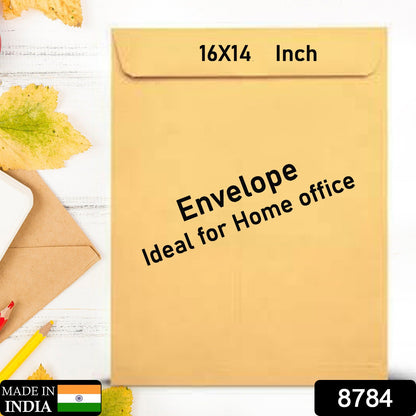 Brown Kraft Envelope for Invitations & Office Use (Mix Size / 1 Pc)