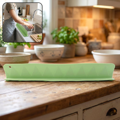 Flexible Silicone Kitchen Sink Splash Guard main image