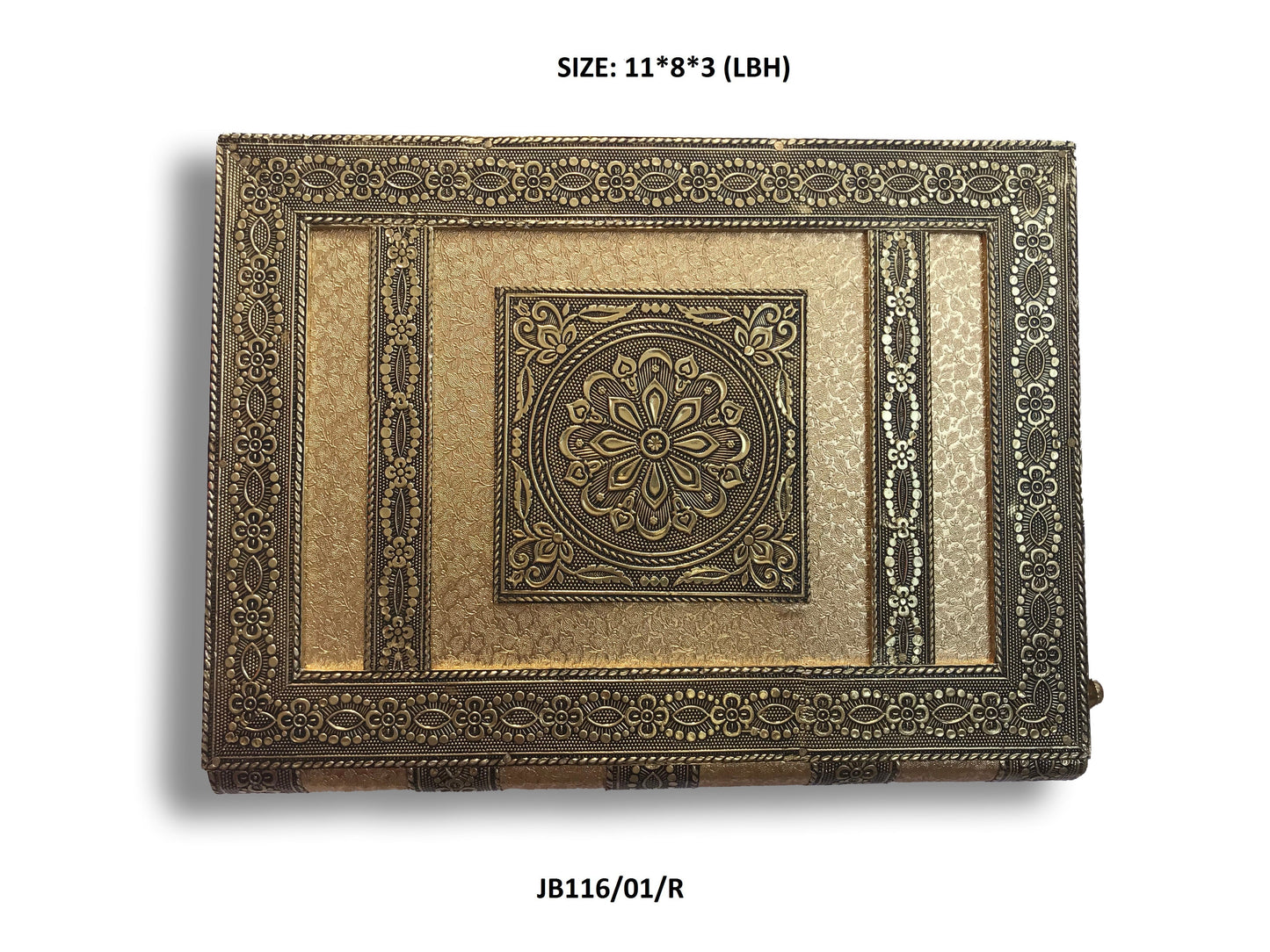 Jewellery box with compartments for necklaces earrings and bangles India