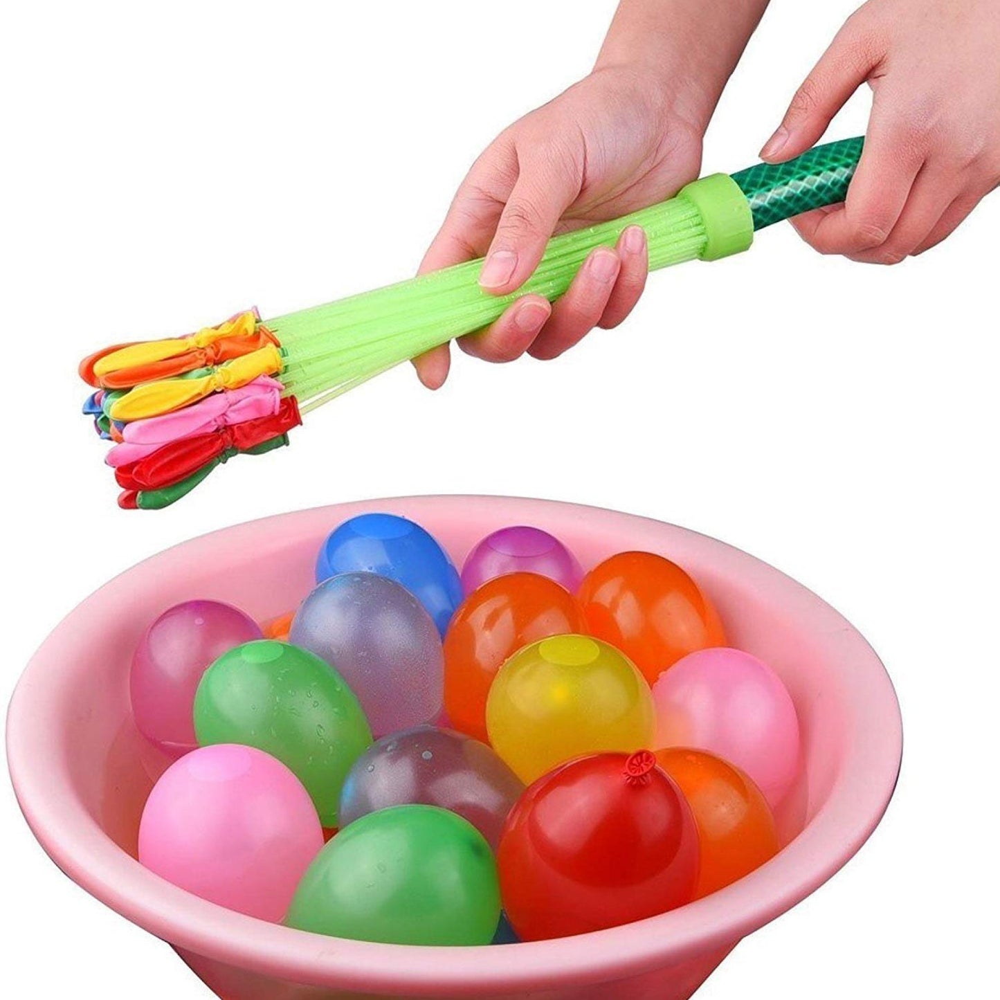 Color splash balloons