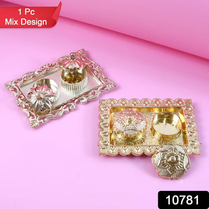 Decorative Pooja Thali 
