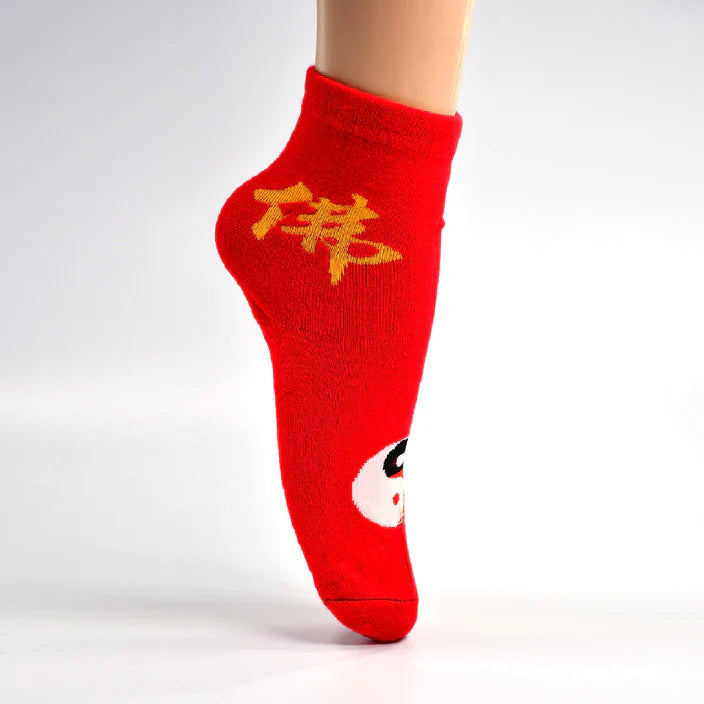 White Winter Socks