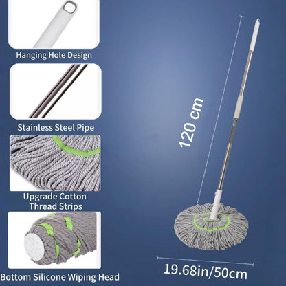 360° Spin Mop Floor Cleaning Mop (1 Pc)