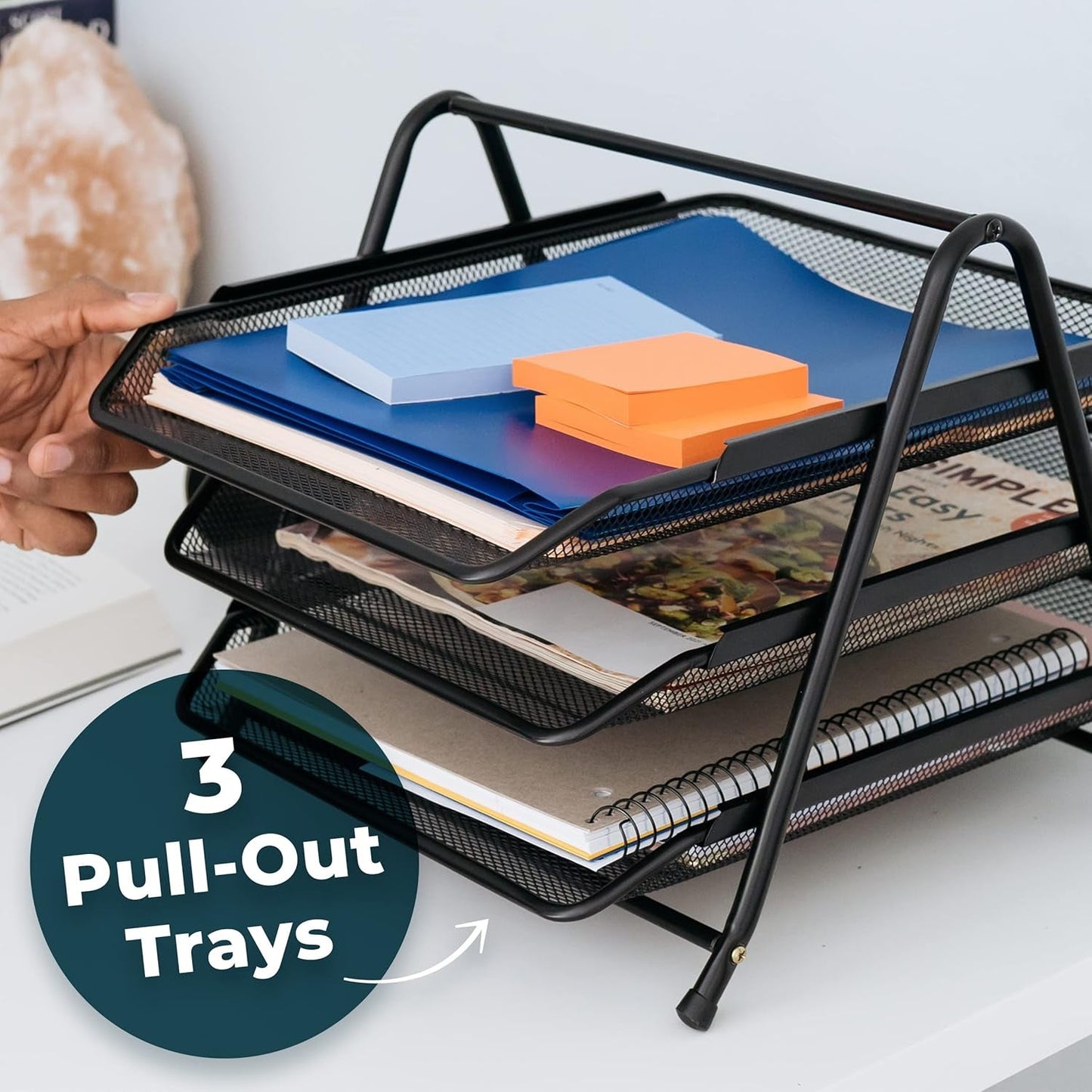 Paper Organizer Rack