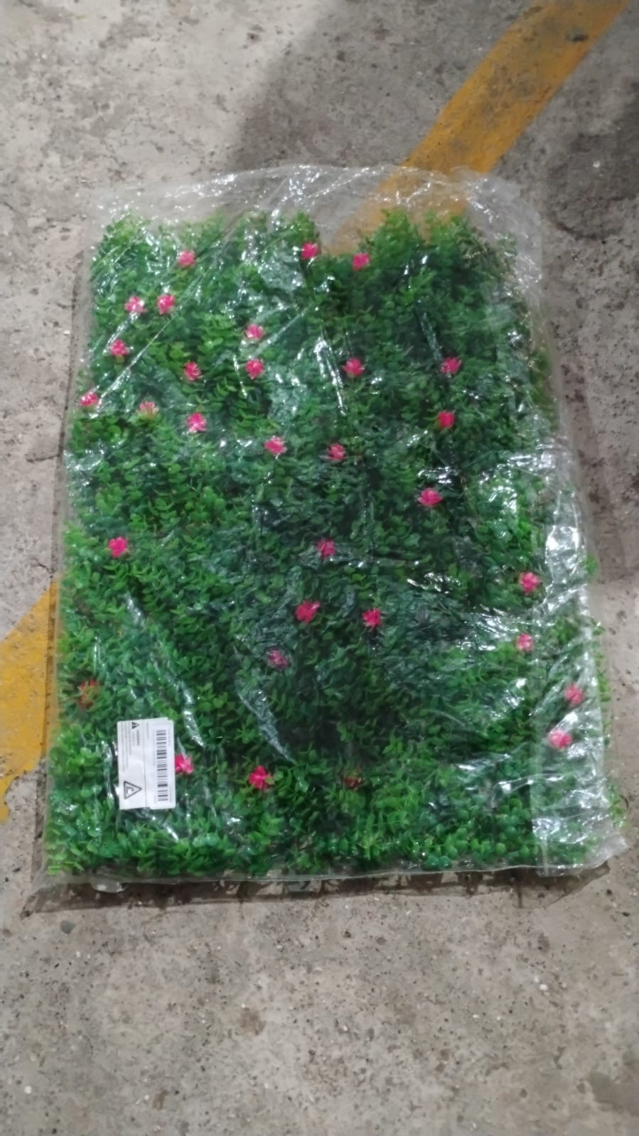 Artificial Plants Wall Topiary Wall Greenery Mat Wall Backdrop (1 Pc Mix Design)