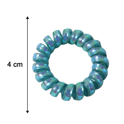 Premium Mix Color Telephone Wire Hair Band (1 Pc)