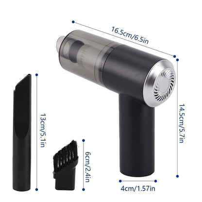  3 in 1 Mini Car Vacuum – Wireless, Rechargeable, Blower & - packaging shot